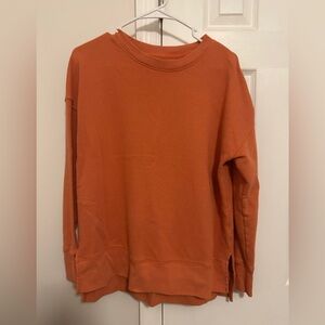 Orange Crewneck Sweatshirt